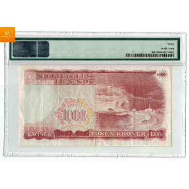 1000 kroner 1983 Z erstattning i kvalitet 1-, PMG VF30