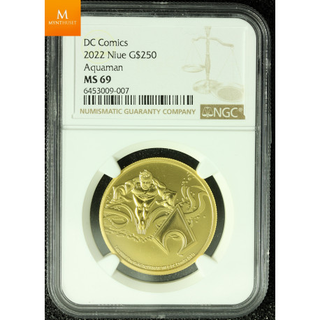 Niue 2021 BATMAN™ 1 OZ sølv mynt i kvalitet BU i kapsel