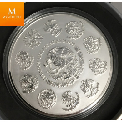 2008 Mexico 1 Kilo 100 Pesos Aztec Calendar Prooflike Silver Coin 2008 Mexico 1 Kilo 100 Pesos Aztec Calendar Prooflike Silver Coin