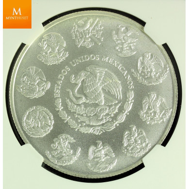 Mexico 2018 MO Libertad kvalitet 0, PCGS MS69