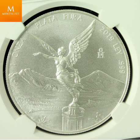 Mexico 2018 MO Libertad kvalitet 0, PCGS MS69