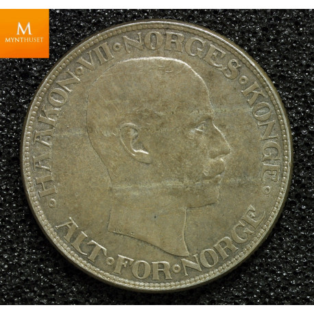 2 kroner 1915 kvalitet 1+, toning