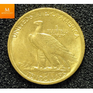 USA 10 Dollar 1892 Carson City Kvalitet 1+ , PCGS XF45