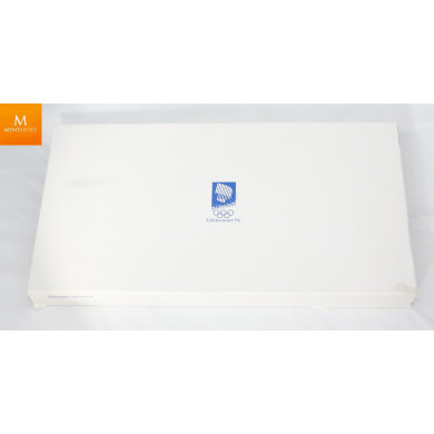 1994 OL LILLEHAMMER KOMPLETT SØLVSETT I KVALITET PROOF