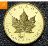 Canada 1 OZ GULL 9999 2001 MAPLE LEAF BU viking privy OPPLAG KUN 1000 Kvalitet SP69