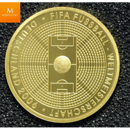 Tyskland 100 Euro 2005 A Fotball VM 2006 kvalitet proof