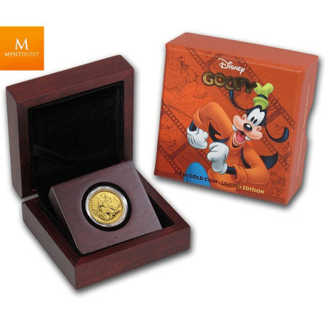 2014 25 DOLLAR 1/4 OZ GULL PROOF COIN DISNEY DAISY DUCK COA 448 NEW ZEALAND MINT