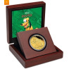 2014 25 DOLLAR 1/4 OZ GULL PROOF COIN DISNEY DAISY DUCK COA 448 NEW ZEALAND MINT
