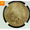 Mexico 8 Escudo1868/58 GO YF NGC AU53