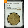 Mexico 8 Escudo1868/58 GO YF NGC AU53