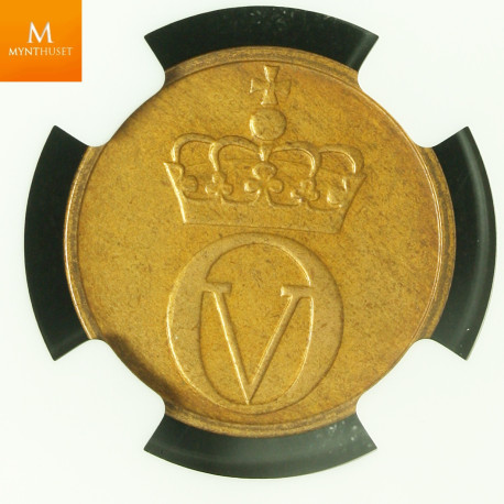 2 øre 1968 kvalitet 0, NGC MS65