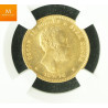 10 kroner 2,5 sp1874 kvalitet 0/01, NGC MS64 Nydelig !