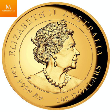 SJELDEN! Australia 2022 YEAR OF THE TIGER 1 OZ  GULL LUNAR SERIE 3 KVALITET PROOF HIGH RELIEF SJELDEN! Australia 2022 YEAR OF THE TIGER 1 OZ  GULL LUNAR SERIE 3 KVALITET PROOF HIGH RELIEF