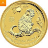 Australia 2022  1/10 oz Gull Lunar S3 «Year of the Tiger» Kvalitet BU i Kapsel