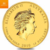 Australia 2010 1/10 oz Gull Lunar S2 «Year of the Tiger» Kvalitet BU i Kapsel