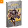 Niue 2022 THE MANDALORIAN 1 OZ  MANDALORIAN POSTERS KVALITET ANTIKK FINISH