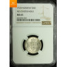 50 øre 1920 uten hull kvalitet 0, NGC MS65