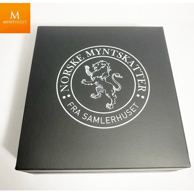 Sølvavslag u/år av dukat Christian V. Type III. NM.24b