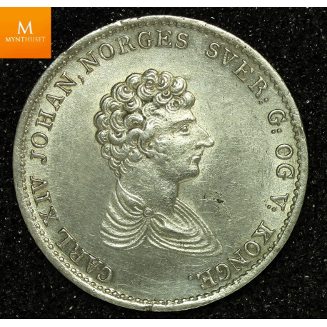 1/2 Speciedaler 1827 kvalitet 1+/01