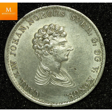 1/2 Speciedaler 1827 kvalitet 1+/01