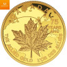 Canada gull maple leaf 75 Dollars 2015 The Allied gold Kv proof, NGC PF70