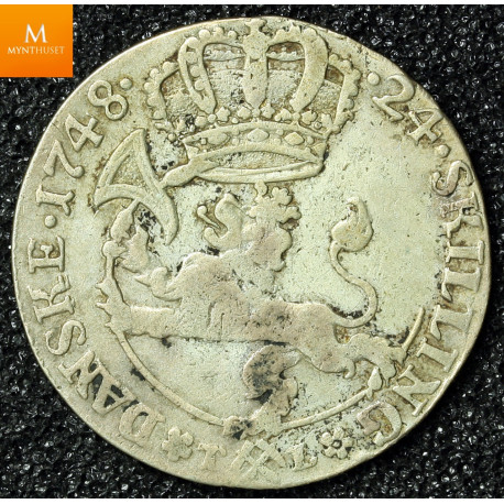 24 skilling 1748 kvalitet 1/1+