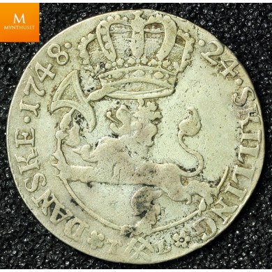 24 skilling 1748 kvalitet 1/1+