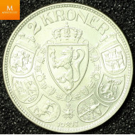 2 krone 1917 kvalitet god 01