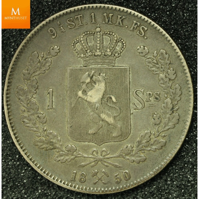 1 Speciedaler 1850 kvalitet 1/1+