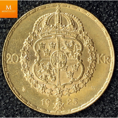 Sweden 20 kronor 1925 kvalitet 01