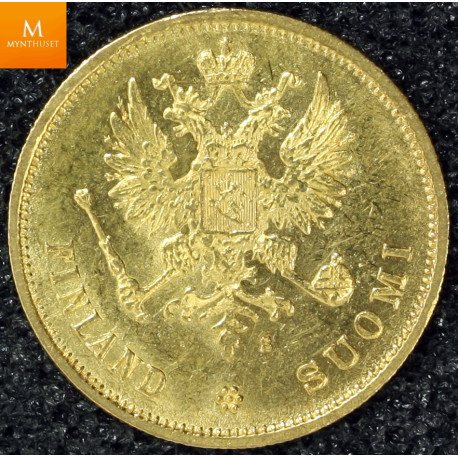 Finland Russia 10 Markkaa 1878 S kvalitet 1+/01