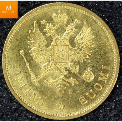 Finland Russia 10 Markkaa 1878 S kvalitet 1+/01