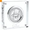 Tuvalu 2022 BART SIMPSON™ 2 OZ  2 DOLLAR HIGH RELIEF THE SIMPSONS™ KVALITET PROOF
