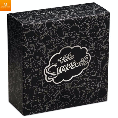 Tuvalu 2022 BART SIMPSON™ 2 OZ  2 DOLLAR HIGH RELIEF THE SIMPSONS™ KVALITET PROOF Tuvalu 2022 BART SIMPSON™ 2 OZ  2 DOLLAR HIGH RELIEF THE SIMPSONS™ KVALITET PROOF