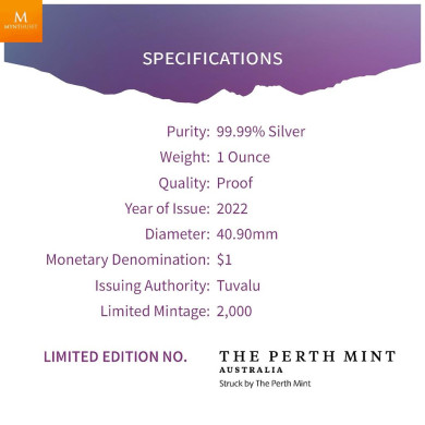 Nydelig! Niue 2022 AURORA AUSTRALIS 1 OZ  Sølv COLOR 1 dollar  Kvalitet Proof Nydelig! Niue 2022 AURORA AUSTRALIS 1 OZ  Sølv COLOR 1 dollar  Kvalitet Proof