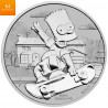 Tuvalu 1 DOLLAR 2020 BART SIMPSON™ 1 OZ SIMPSONS™ KVALITET BU I KAPSEL