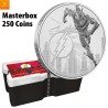 Uvanlig! Monsterboks Niue 2022 The Flash 2 DOLLAR  250 stk 1 OZ sølv mynt